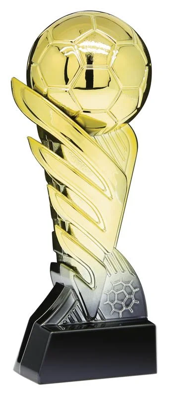 Official Trophy Gallery photo of the silver Pegasus soccer award